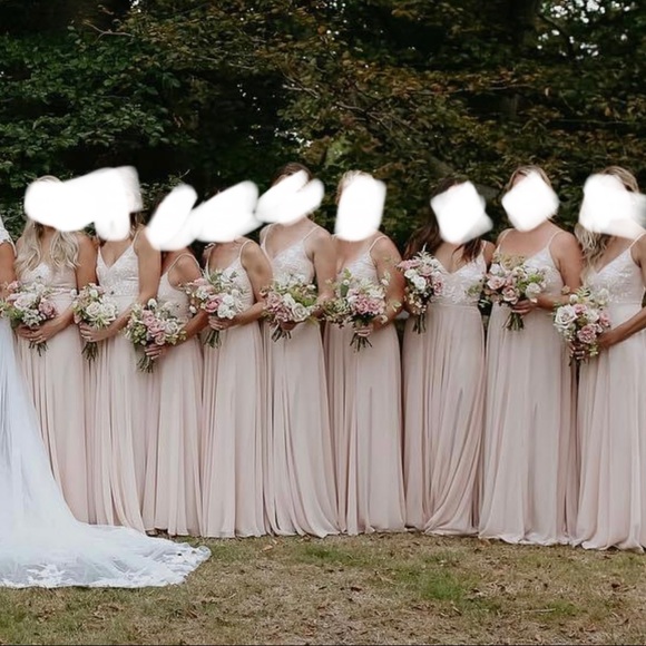 BHLDN Sadia Dress, Oyster, Size 8 - Picture 10 of 16